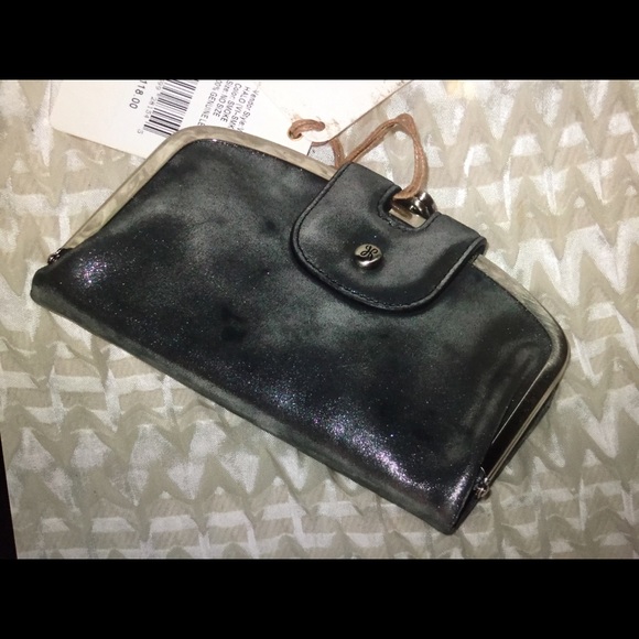 HOBO Handbags - Hobo Halo Wallet Smoke NWT
